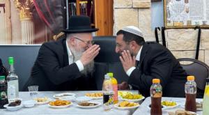 הרב מזוז והרב אליהו צילום: ללא חדשות