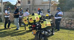 זירת הפגיעה בנהריה צילום: תיעוד מבצעי מד"א חדשות