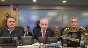 זמיר, נתניהו וכ"ץ צילום: מעיין טואף/לע"מ ביטחון