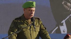 יהודה פוקס בטקס הפרידה צילום: דובר צה"ל חדשות