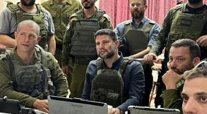 סמוטריץ' בעזה צילום: דוברות חדשות
