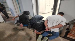 עצורים  צילום: דוברות המשטרה חדשות