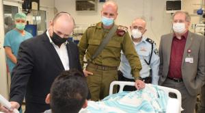בנט בביקור צילום: עמוס בן גרשום/ לע"מ חדשות