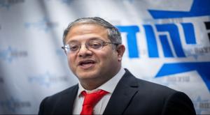 בן גביר מתחזק צילום: Yonatan Sindel,Flash90 מבזקים