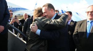 כץ ומיליי נפגשים צילום: שלומי אמסלם, משרד החוץ חדשות