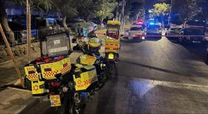 זירת האירוע צילום: יעוד מבצעי מד"א  פלילים