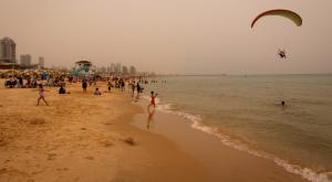 האובך עדיין פה צילום: Gershon Elinson/Flash90 חדשות