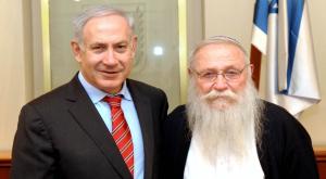 נתניהו עם הרב דרוקמן זצ"ל צילום: לע"מ חדשות