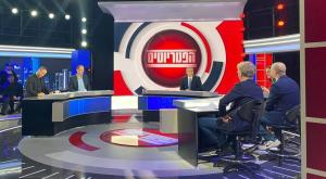 הפטריותים, כתה "הארץ" פורש צילום: ערוץ 14 ברנז'ה