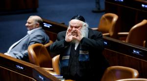 גודלקנופף במליאה היום צילום: Olivier Fitoussi/Flash90 פוליטי