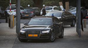 שיירת ראש הממשלה צילום: Yonatan Sindel/Flash90 חדשות