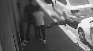 האלימות באחת ה'חמארות' בתל אביב צילום: דוברות המשטרה פלילים