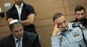 המפכ"ל והשר בן גביר, המתיחות נמשכת צילום: Yonatan Sindel/Flash90 פוליטי