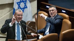 עימות חריג בכנסת צילום: Yonatan Sindel/Flash90 פוליטי