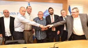 חתימה ההסכם הקיבוצי, עמידה בייעדים צילום: דוברות ההסתדרות המגזר