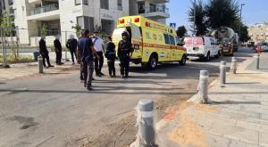 זירת האירוע צילום: אליאור יוסף, תיעוד מבצעי מד"א מבזקים
