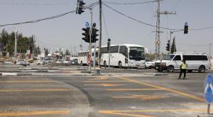 צומת גוש עציון, בקרוב כביש חדש צילום: Gershon Elinson/Flash90 תחבורה