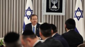 ההתייעצויות בבית הנשיא צילום: Yonatan Sindel/Flash90 חדשות