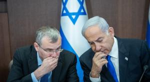 נתניהו ולוין צילום:  Yonatan Sindel/Flash90 פוליטי