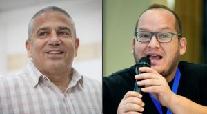 מגל ולוינסון, שרים במקום שירים צילום: Moshe Shai/FLASH90 Yonatan Sindel/Flash90 ברנז'ה