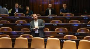 רוטמן במליאה, החל הדיון המקדים צילום: נועם מושקוביץ/דוברות הכנסת פוליטי