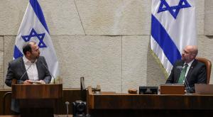 רוטמן על דוכן הכנסת, יום פוליטי עמוס צילום: נועם מושקוביץ/דוברות הכנסת פוליטי