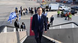 הרצוג ממריא צילום: חיים צח/ לע״מ חדשות