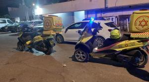 זירת האירוע צילום: תיעוד מבצעי מד"א מבזקים