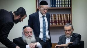 יהדות התורה, מחריפה את הטון צילום:  Yonatan Sindel/Flash90 פוליטי