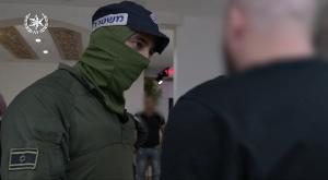 המעצר הבוקר צילום: דוברות המשטרה פלילים