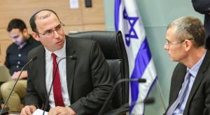 רוטמן ולוין בוועדה צילום: Yonatan Sindel/Flash90 פוליטי