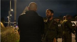 אלוף פיקוד מרכז בזירה צילום: דובר  צה"ל ביטחון