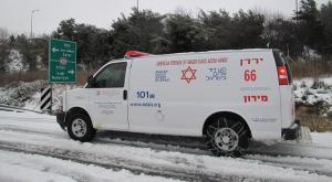 אמבולנס מד"א צילום: צביקה לבל, דוברות מד"א בריאות