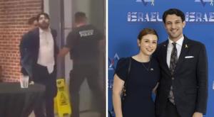 בני הזוג ירון ושרה שנרצחו והמחבל שנעצר בזירה צילום: שימוש לפי סעיף 27 א חדשות