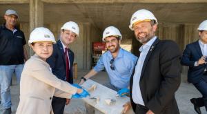 גנץ, טל ונציגת טייוואן צילום: דוברות בנימין התיישבות