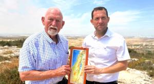 גנרל ויליאם בויקין בשומרון צילום: רועי חדי התיישבות