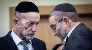 גפני ומקלב, נמשך העימות עם הציונות הדתית צילום: Yonatan Sindel,Flash90 פוליטי