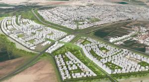 הדמיית השכונה צילום: יער אדריכלים חדשות נדלן