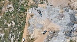 המזבלה הלא חוקית צילום: רגבים התיישבות
