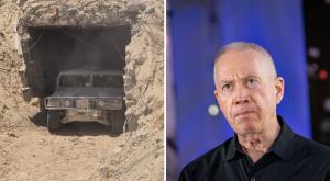 המנהרה המדובר צילום: Chaim Goldberg FLASH90, דובר צה"ל חדשות
