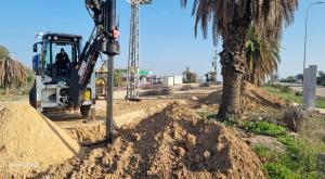 העבודות שהחל משרד הביטחון בעוטף, בוקר תוקף צילום: משרד הביטחון חדשות