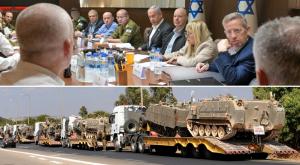הקבינט הכריע, הולכים לכיבוש הרצועה צילום: קובי גדעון/ לע"מ, Yonatan Sindel/Flash90 חדשות