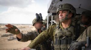 הרמטכ"ל זמיר בעזה צילום: דובר צה"ל ביטחון