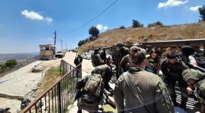 זירת הפיגוע, היום צילום: מנחם בן שחר חדשות
