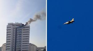 זירת הפיצוץ, הבוקר צילום: דוברות כבאות והצלה, Chaim Goldberg/Flash90 חדשות