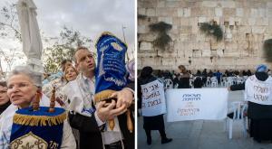 ח"כ קריב בכותל, נתניהו דחה את הדיון צילום: Hadas Parush, Yonatan Sindel/Flash90 חדשות