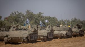 כוחות צה"ל, סמוך לרפיח צילום: Chaim Goldberg,Flash90 חדשות