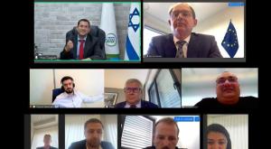 ישיבת הזום המיוחדת צילום: דוברות חדשות