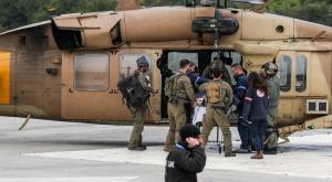 מסוק חילוץ, למצולמים אין קשר לנאמר בכתבה צילום: Ayal Margolin,Flash90 חדשות