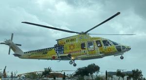 מסוק מד"א, ארכיון צילום: דוברות מד"א חדשות